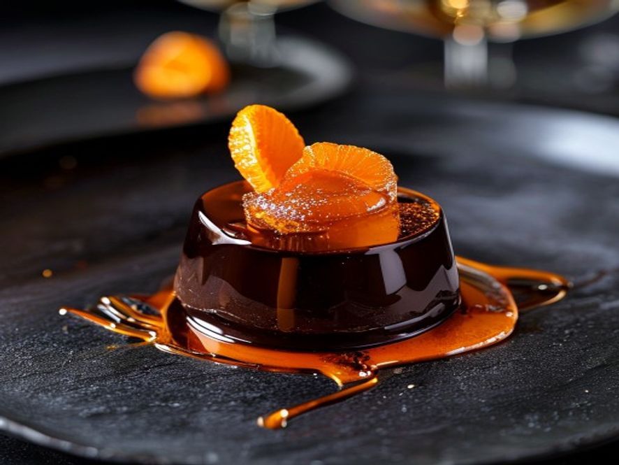 Mousse chocolat orange